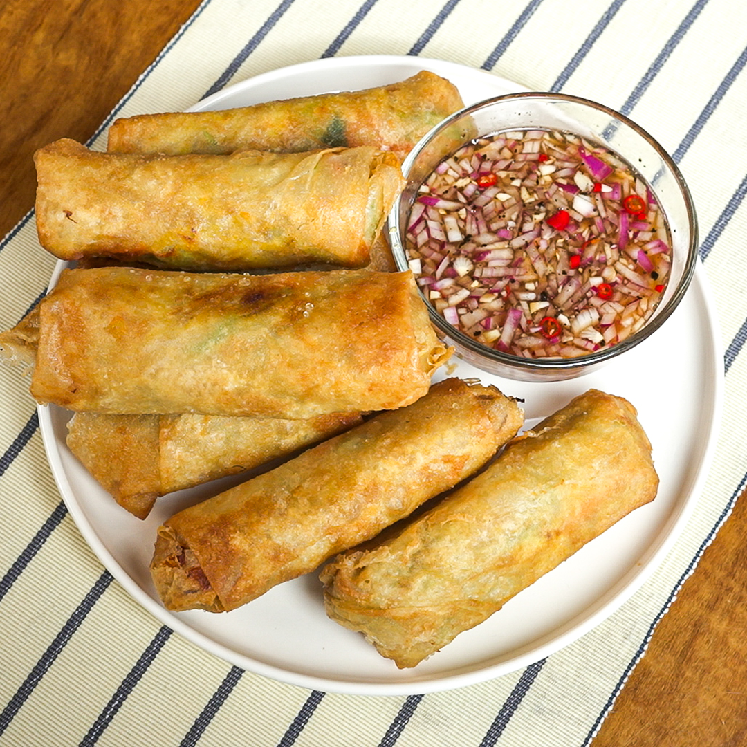 Lumpiang Gulay with Sawsawan