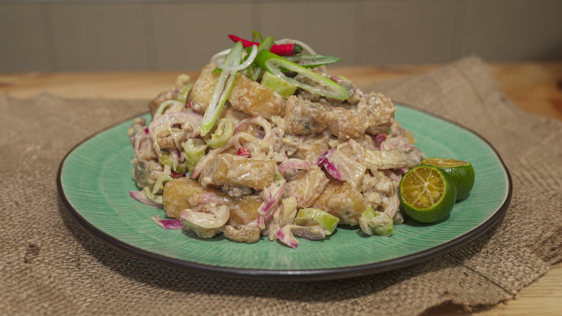 Tofu Bangus Dinakdakan