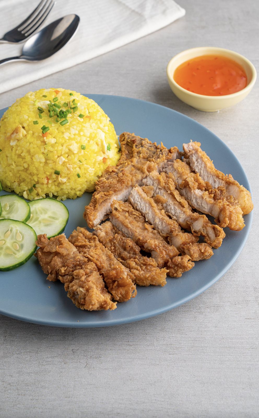 Taiwanese-Style Breaded Pork Chop